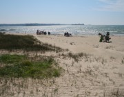 Sandy Beach in Myles Bay Classic beach fun!